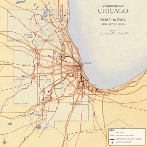 3.2-07-Chicago 2109 Metro Chicago proposed Road and Rail